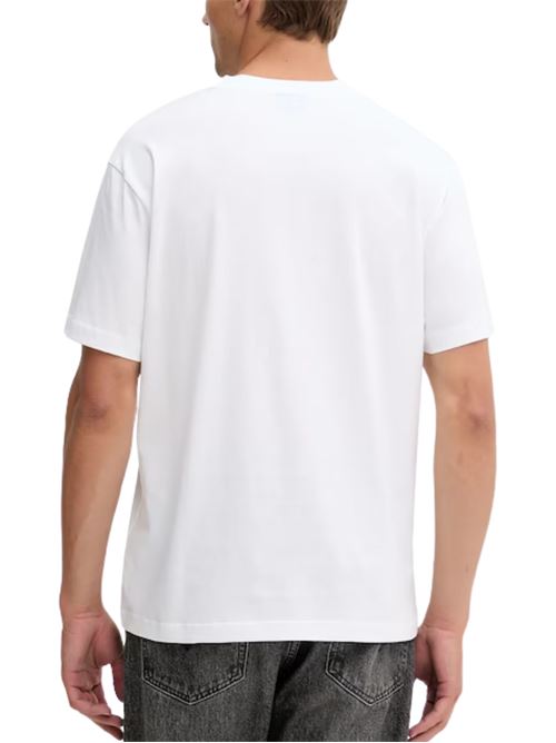 T-shirt in cotone con logo Karl Lagerfeld jeans | A4M17021100